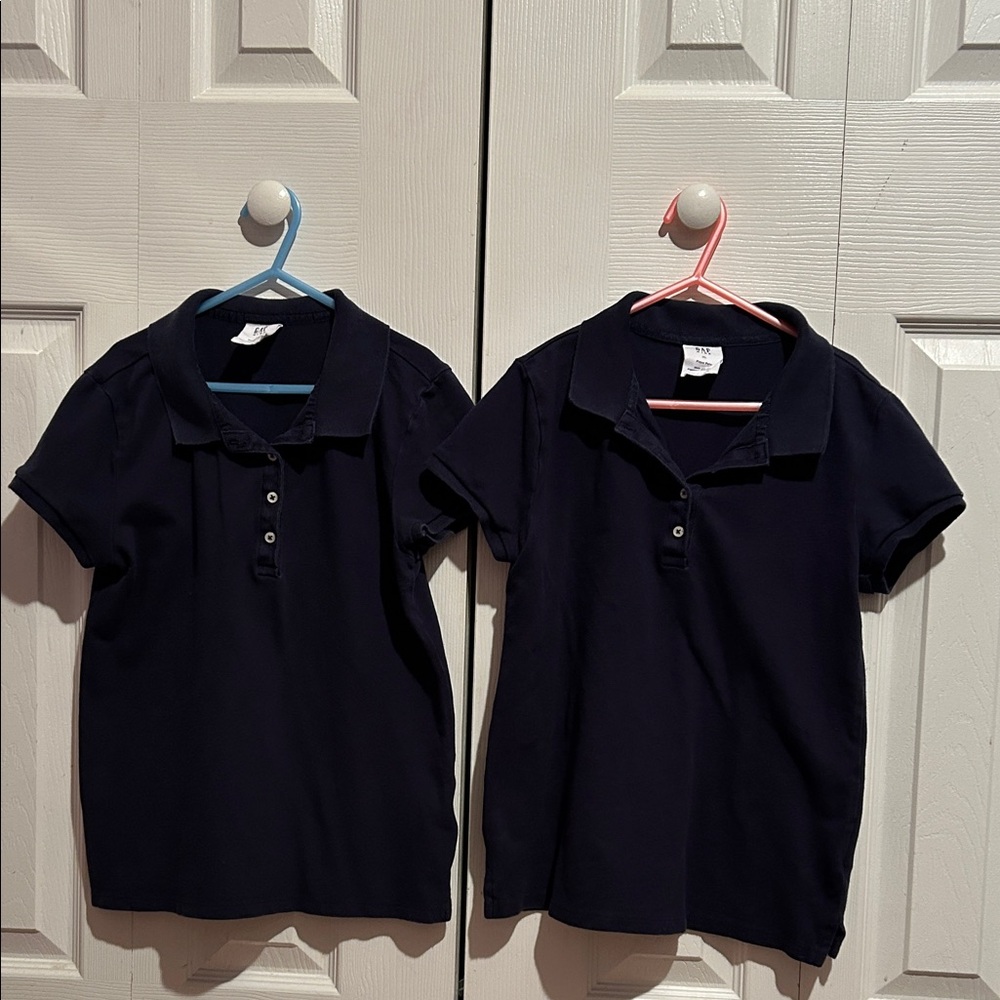 GAP Dark Blue Girls Uniform Polo Shirt